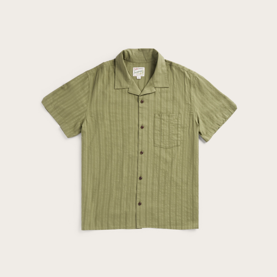 Men's Dobby Camp Shirt SS