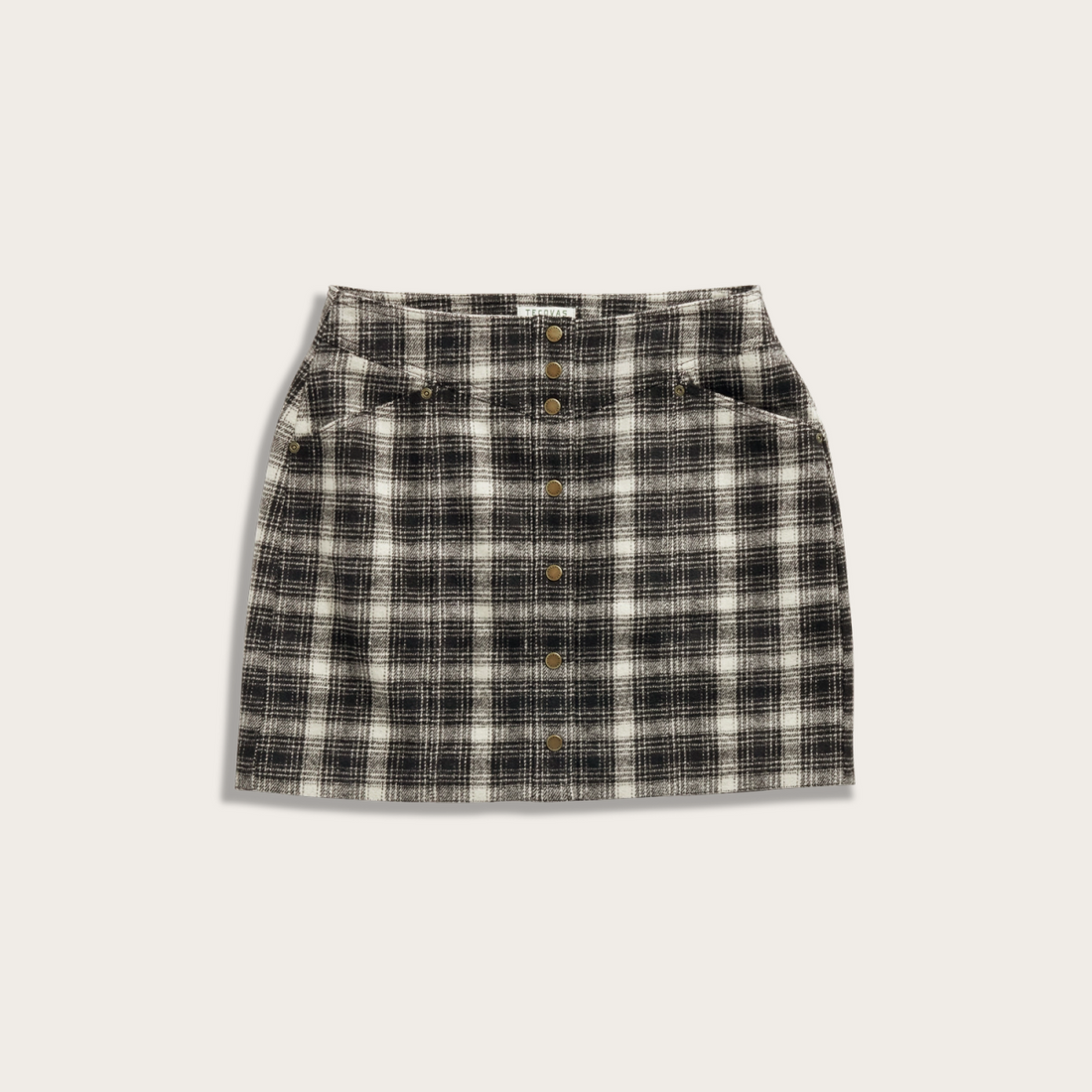 Women's Plaid Mini Skirt