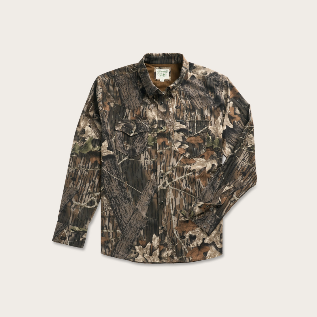 Men's Tecovas x Mossy Oak Performance Western Pearl Snap