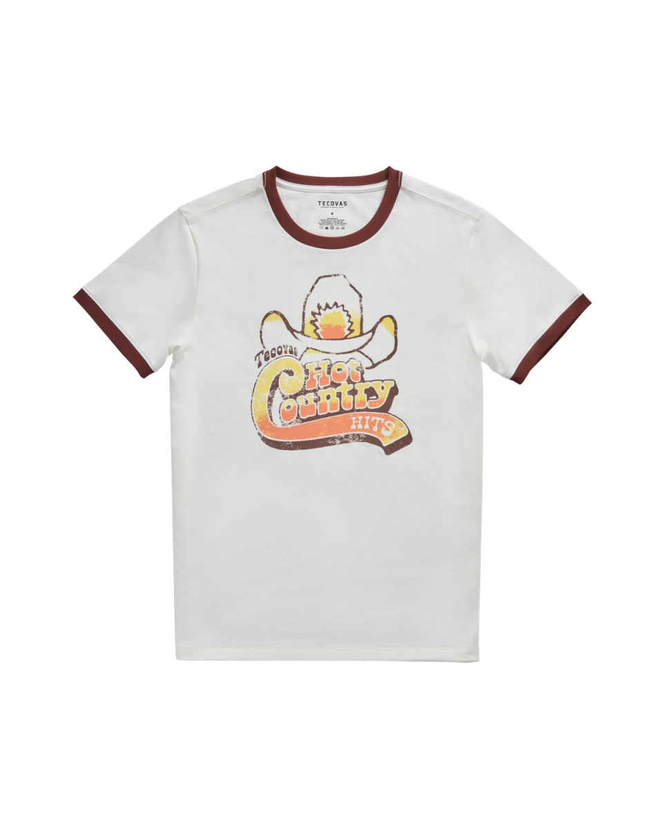 Men's Hot Country Ringer Tee