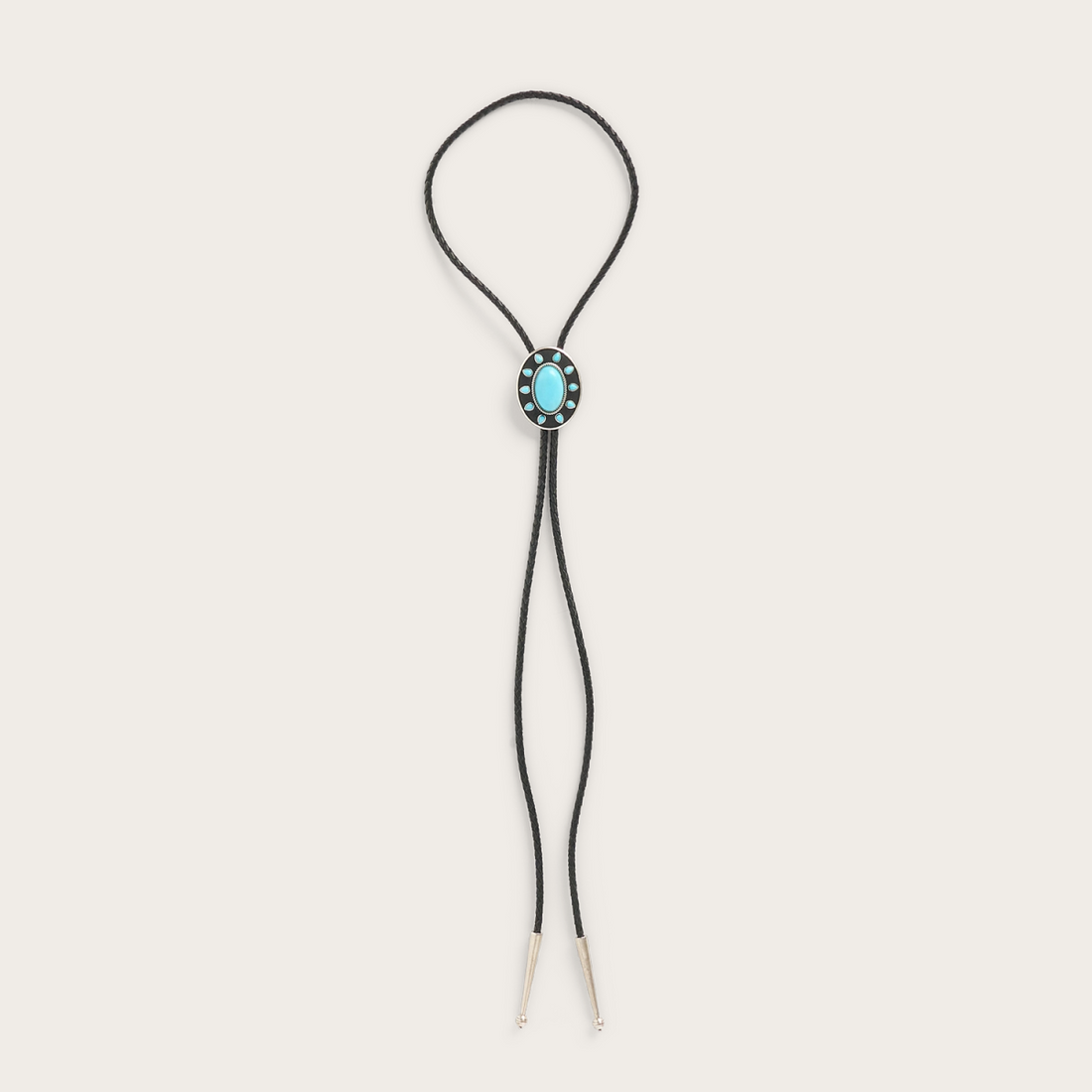 Iron Lamb Turquoise Sun Bolo