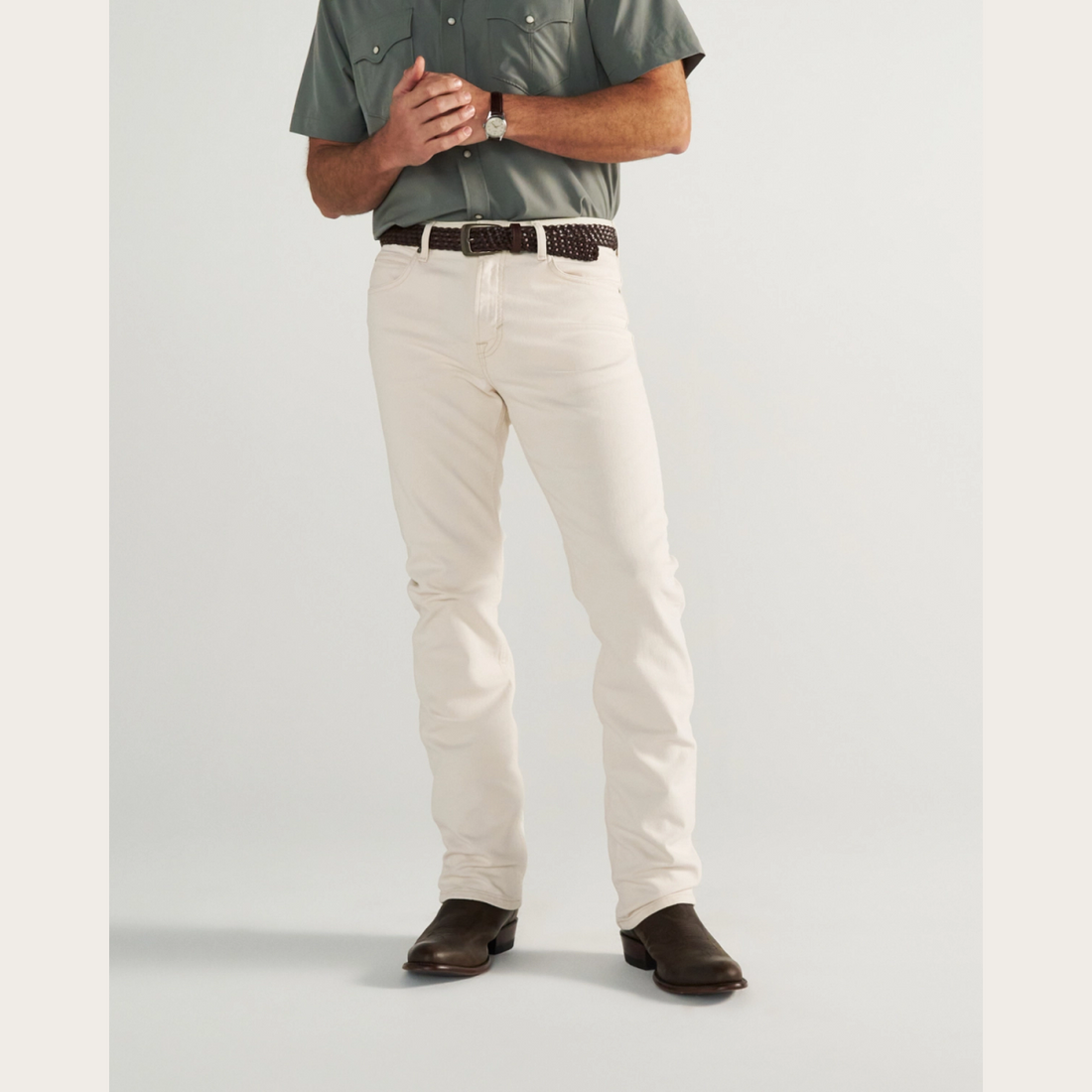 Men's Slim Straight Stretch Twill
