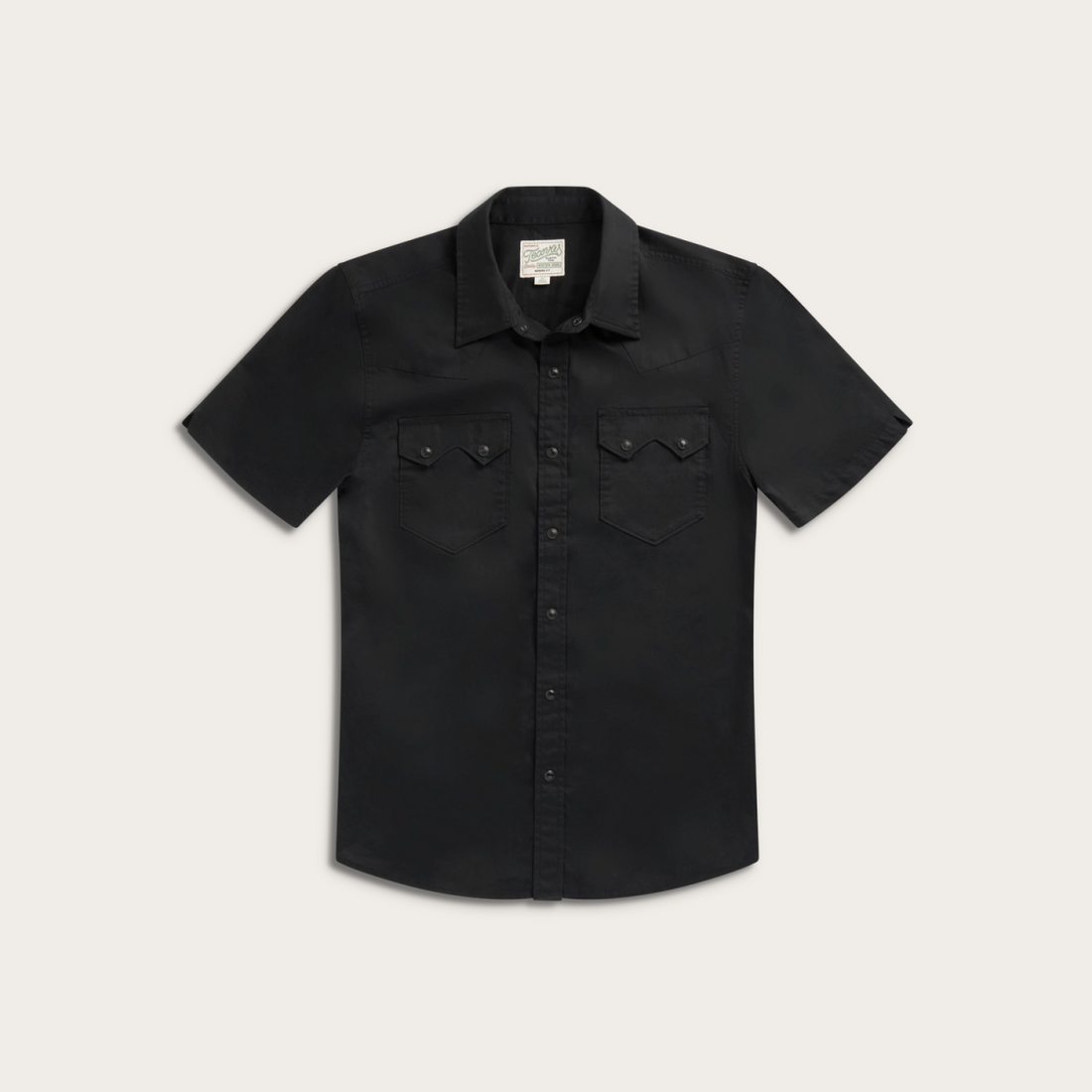 Men's Sawtooth Short Sleeve Pearl Snap