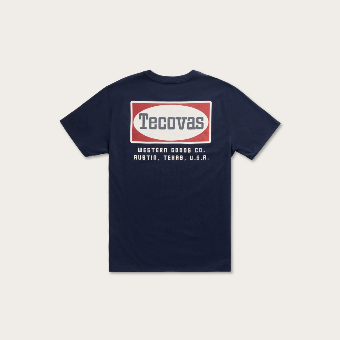 Men's Oval Tecovas Pocket T-Shirt