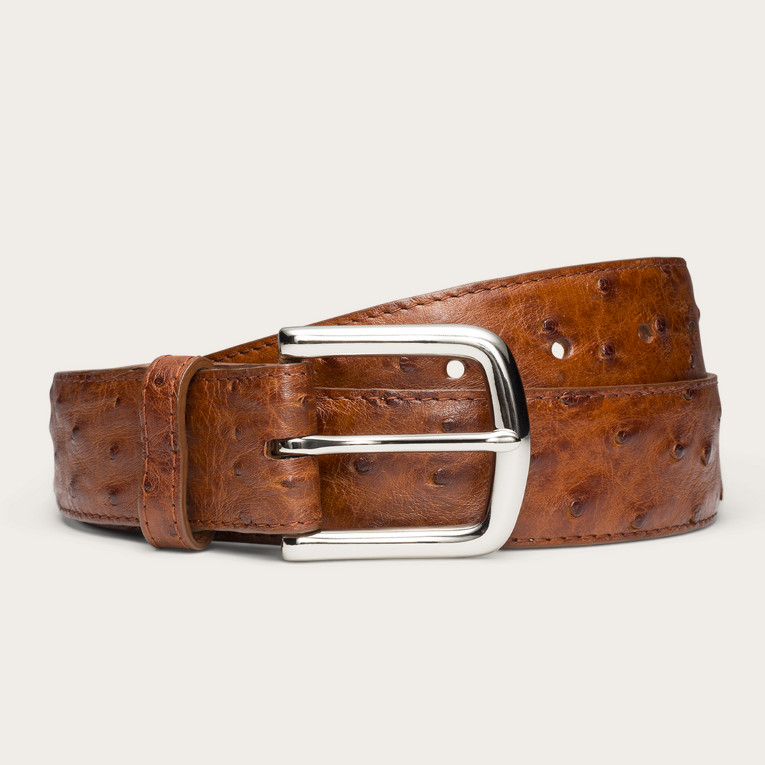 Men's Ostrich Belt