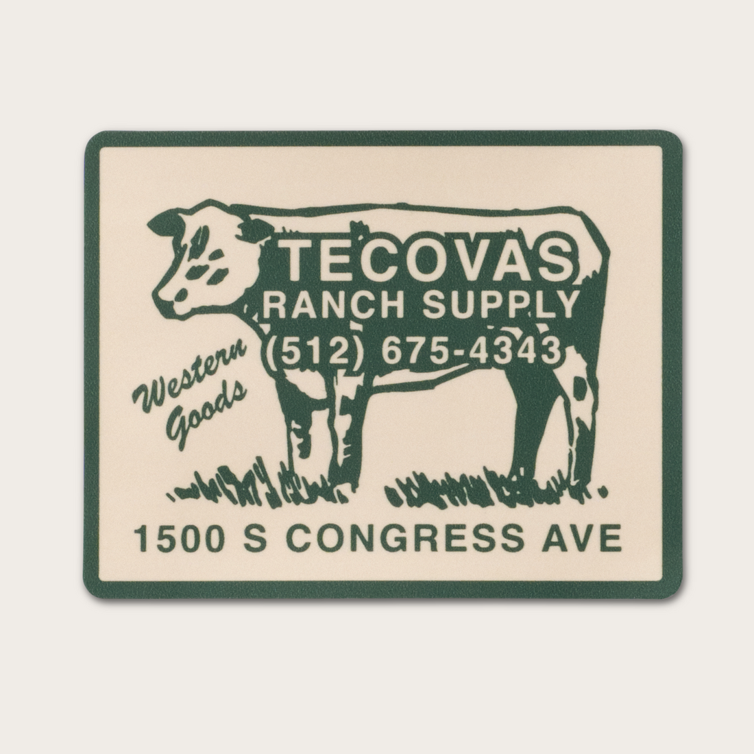 Cow Sticker