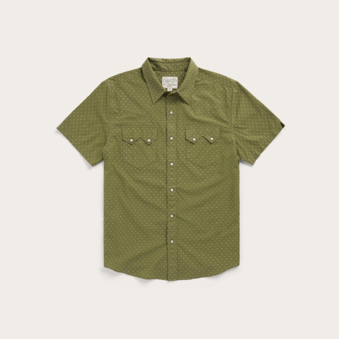 Men's Star Stitch Pearl Snap