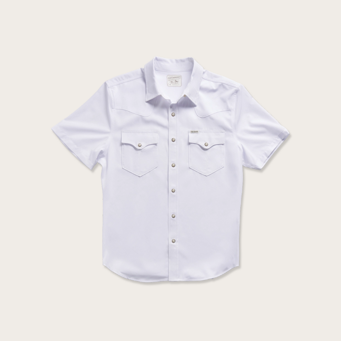 Men's Performance Western Pearl Snap Short Sleeve
