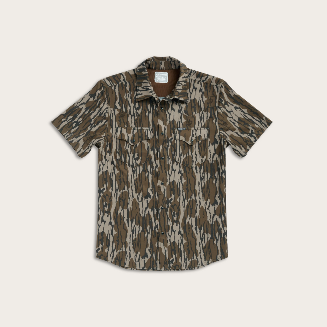 Men's Tecovas x Mossy Oak Performance Western Short Sleeve