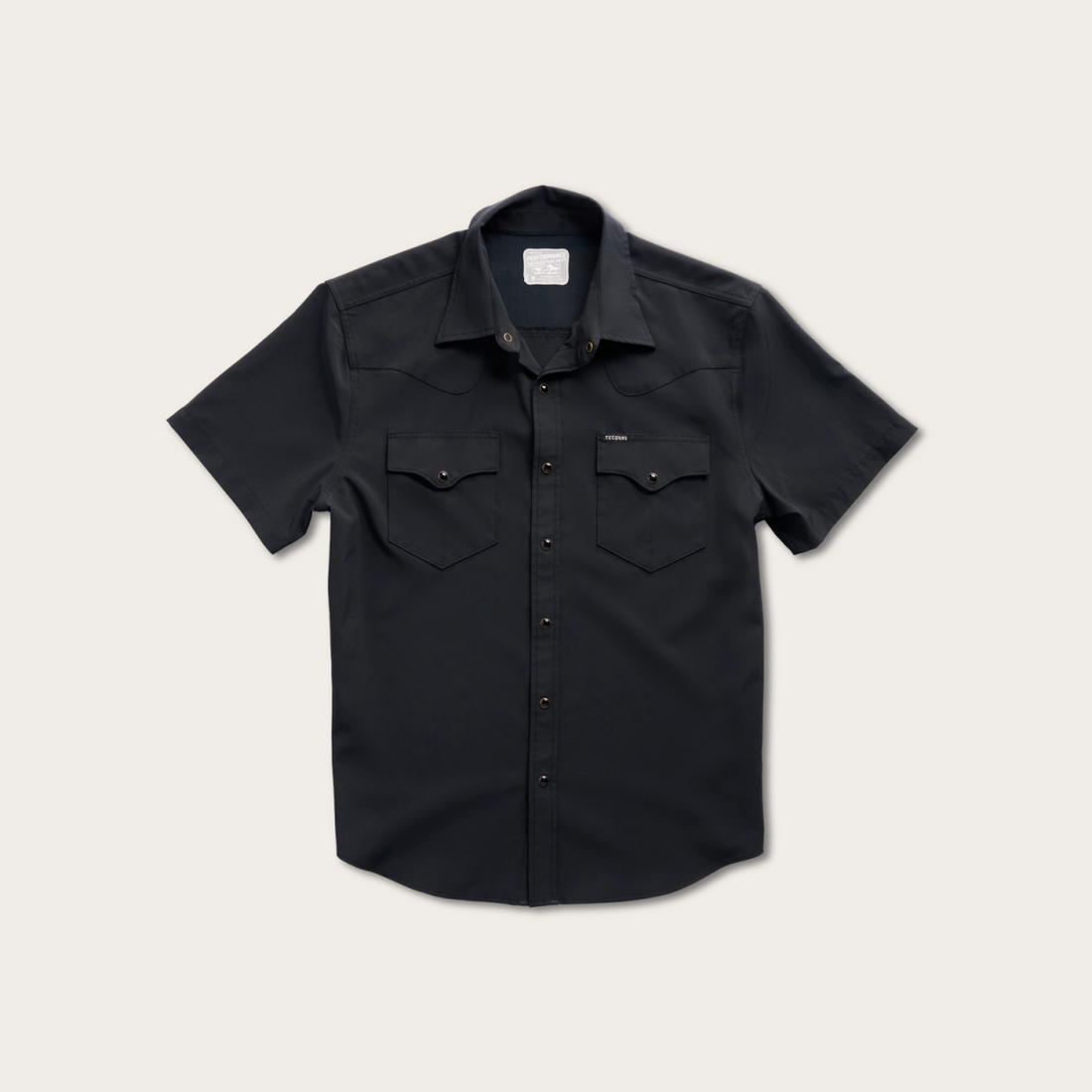 Men's Performance Short Sleeve Western Pearl Snap