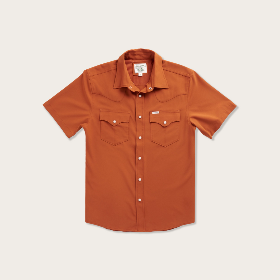 Men's Performance Western Pearl Snap SS