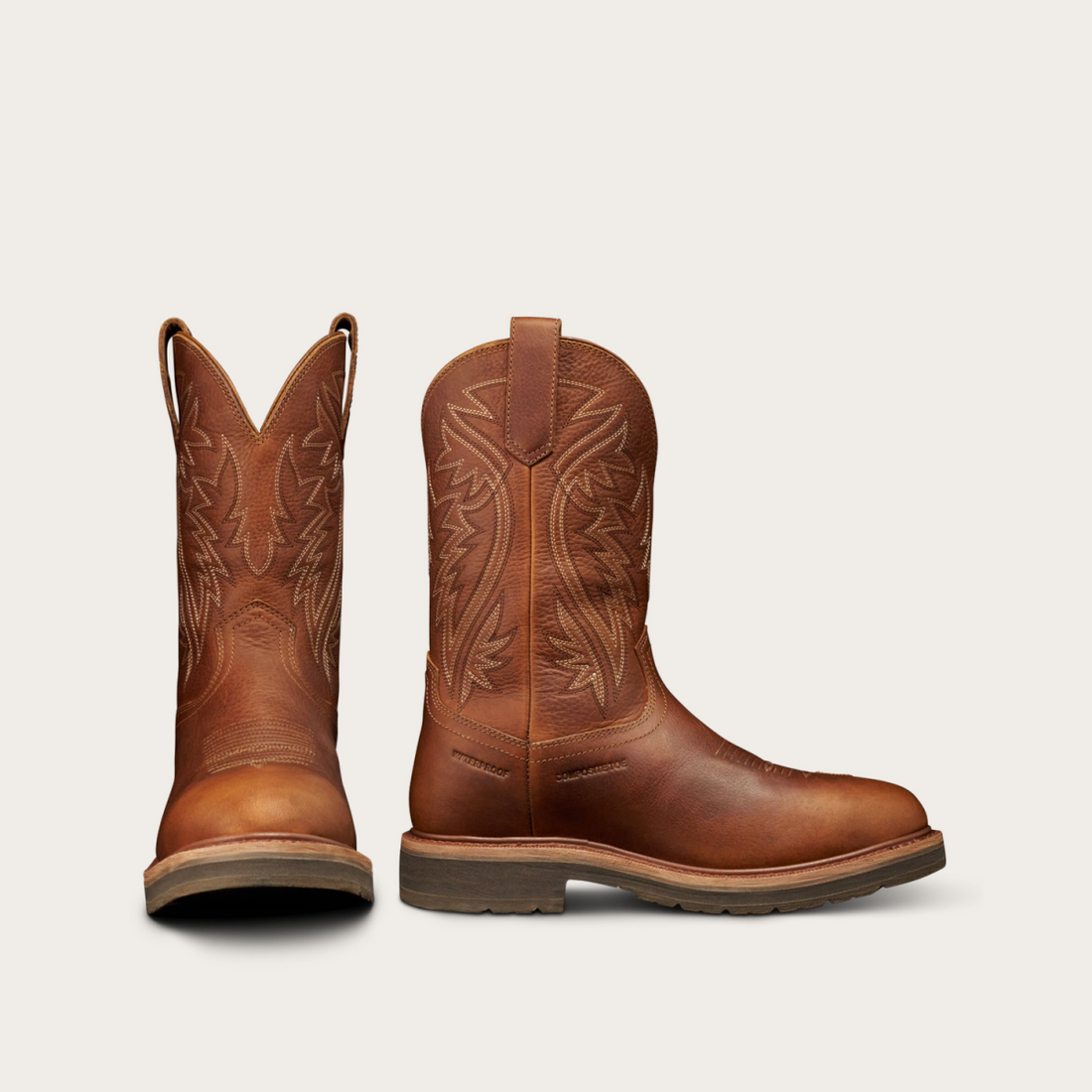 The LongHaul WP Round Comp Toe Work Boot