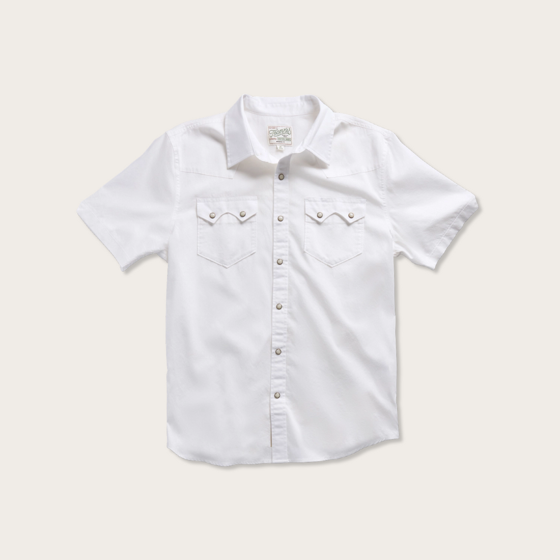 Men's Sawtooth Short Sleeve Pearl Snap