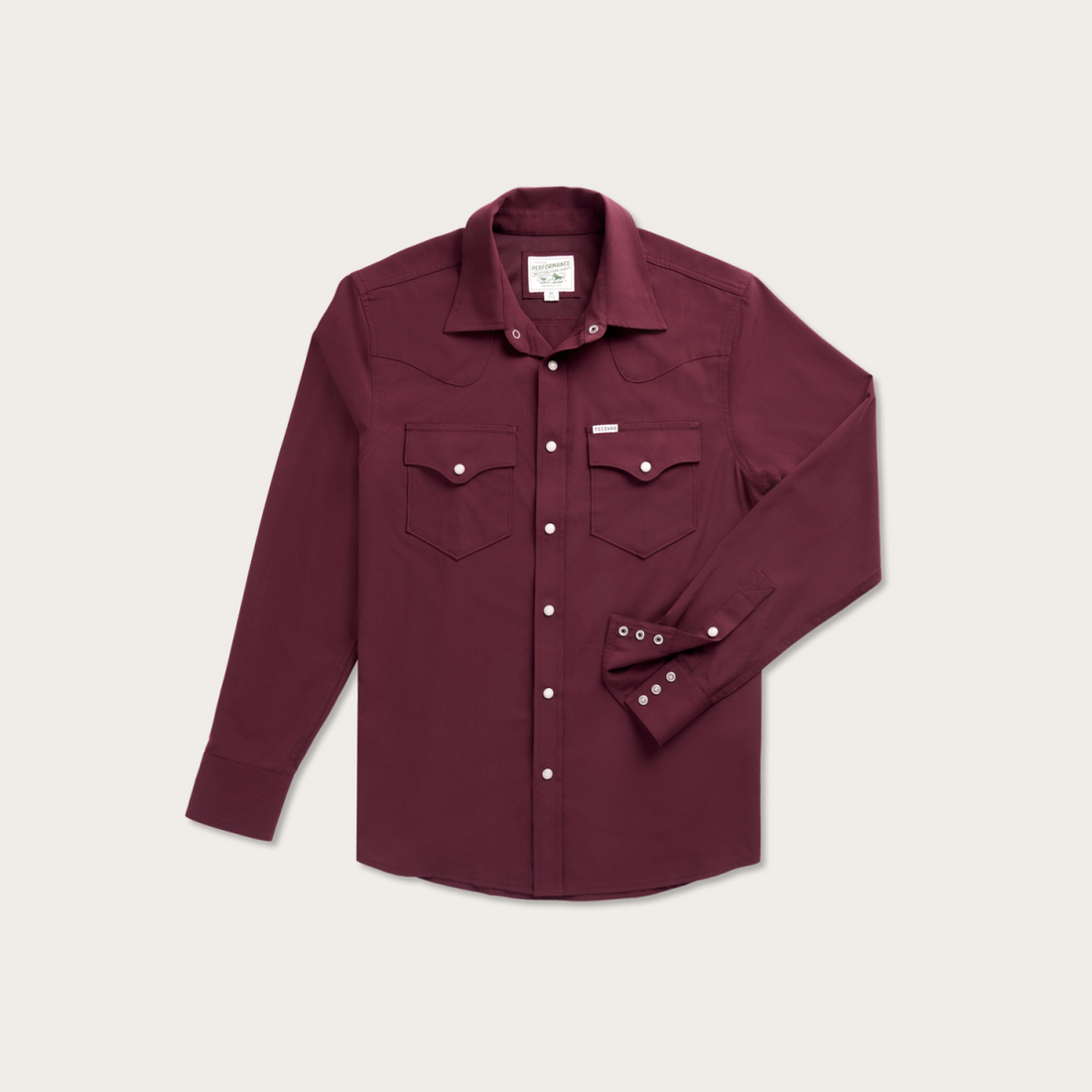 Men's Performance Western Pearl Snap
