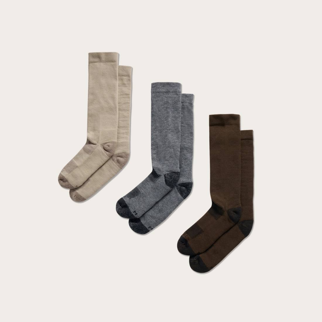 Mid-Calf Socks (3-Pack)