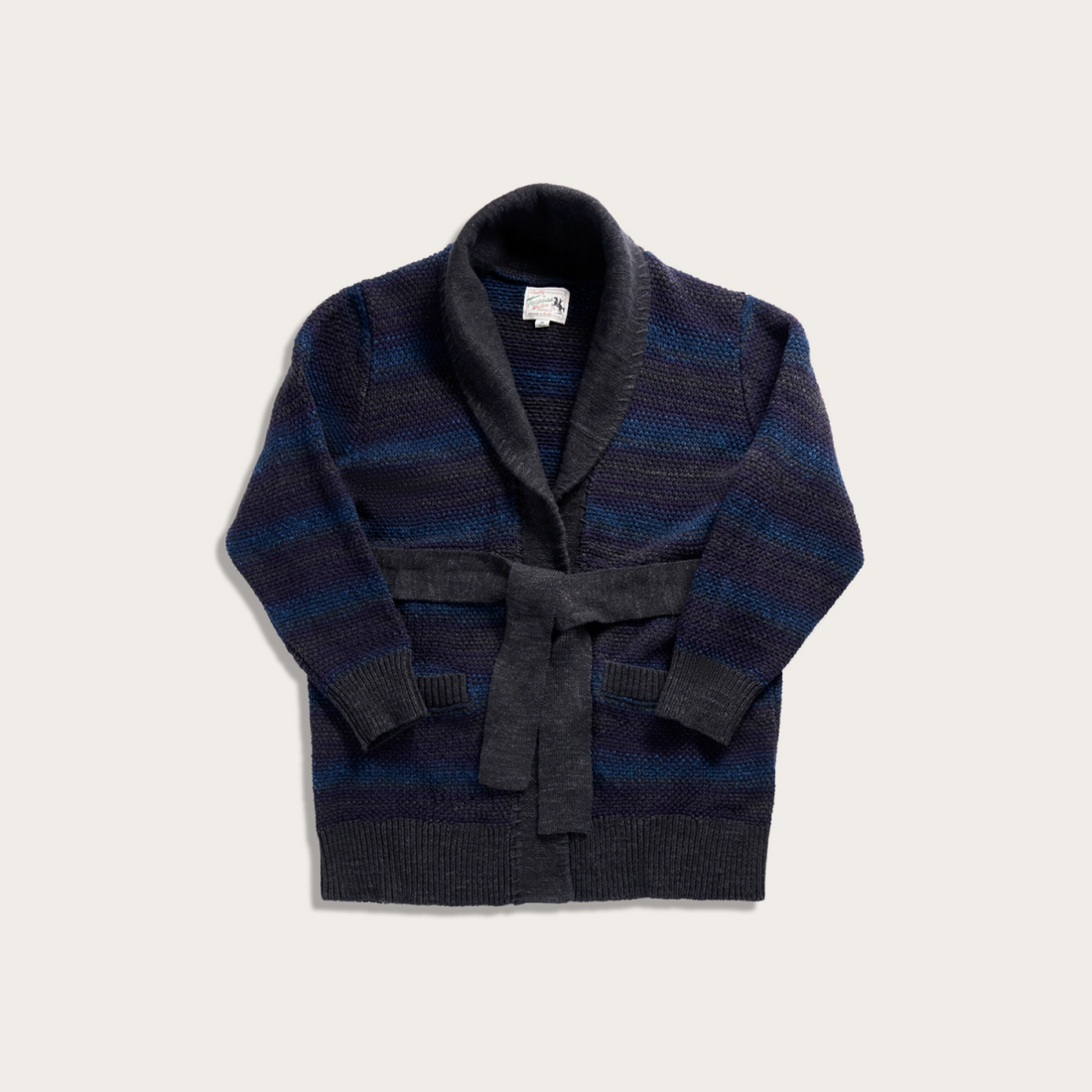 Men's Shawl Collar Wrap Sweater