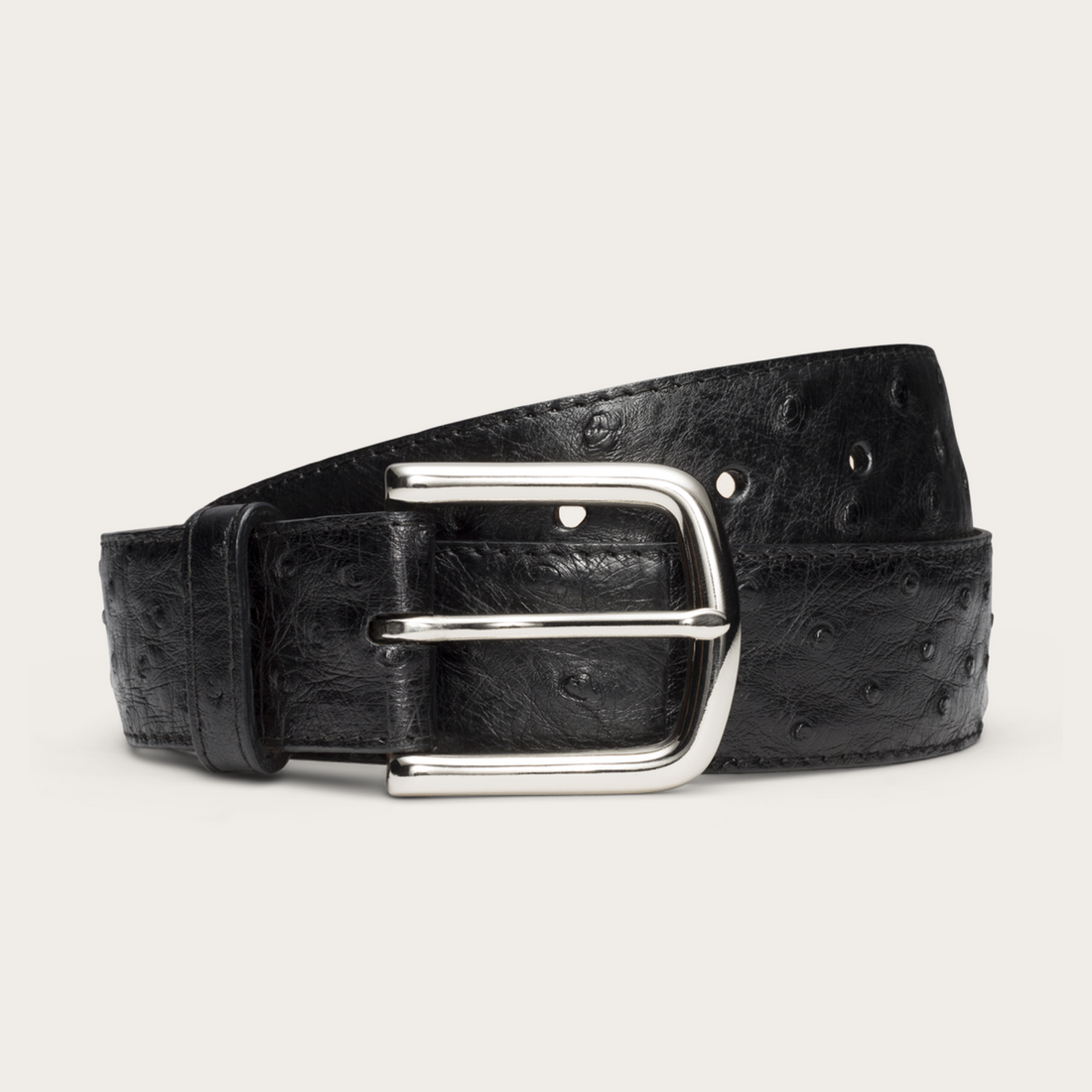 Men's Ostrich Belt