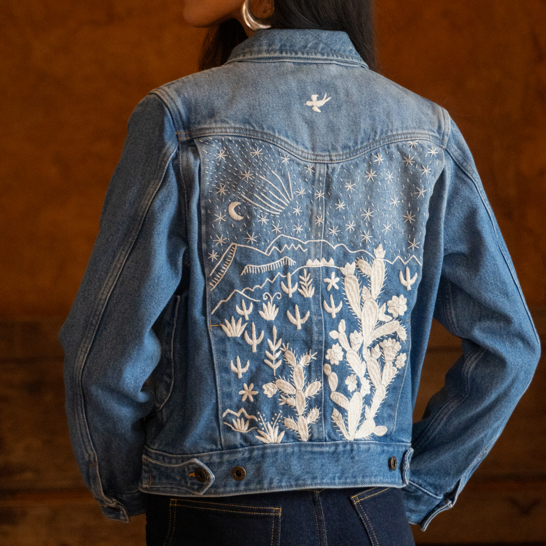 Tecovas x Mi Golondrina Denim Trucker Jacket