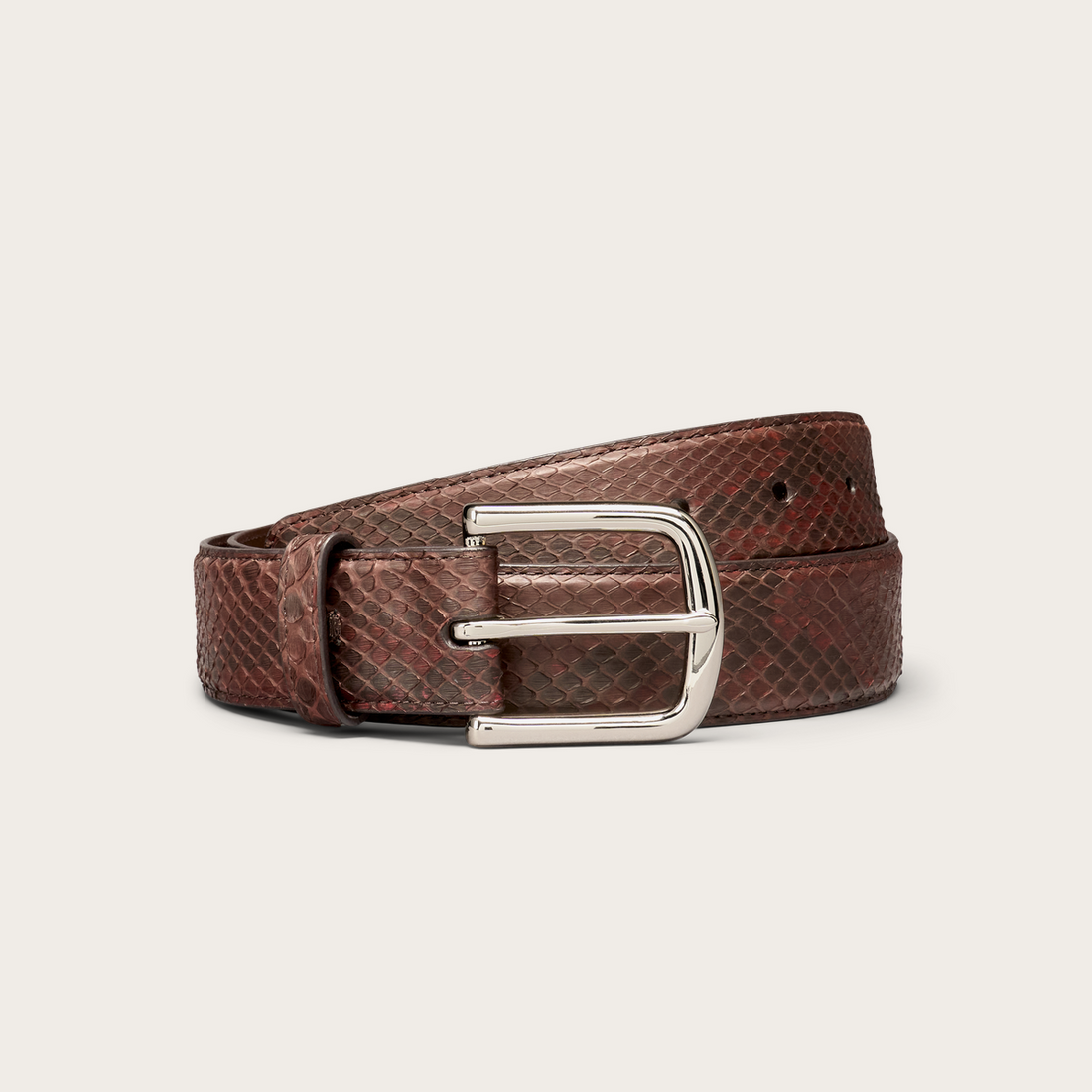 Men's Python Belt