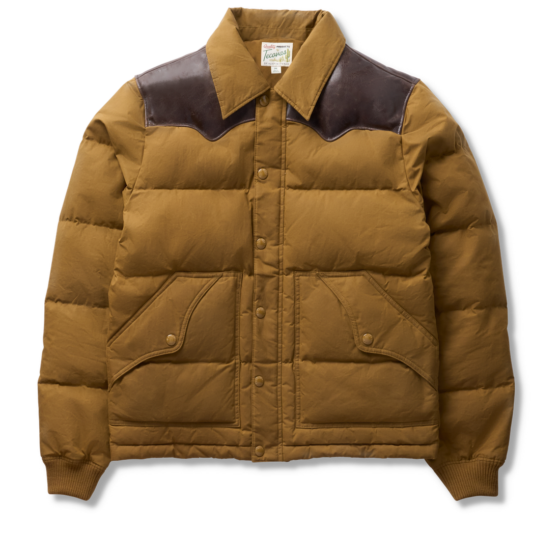 Men's Western Canvas Puffer Jacket