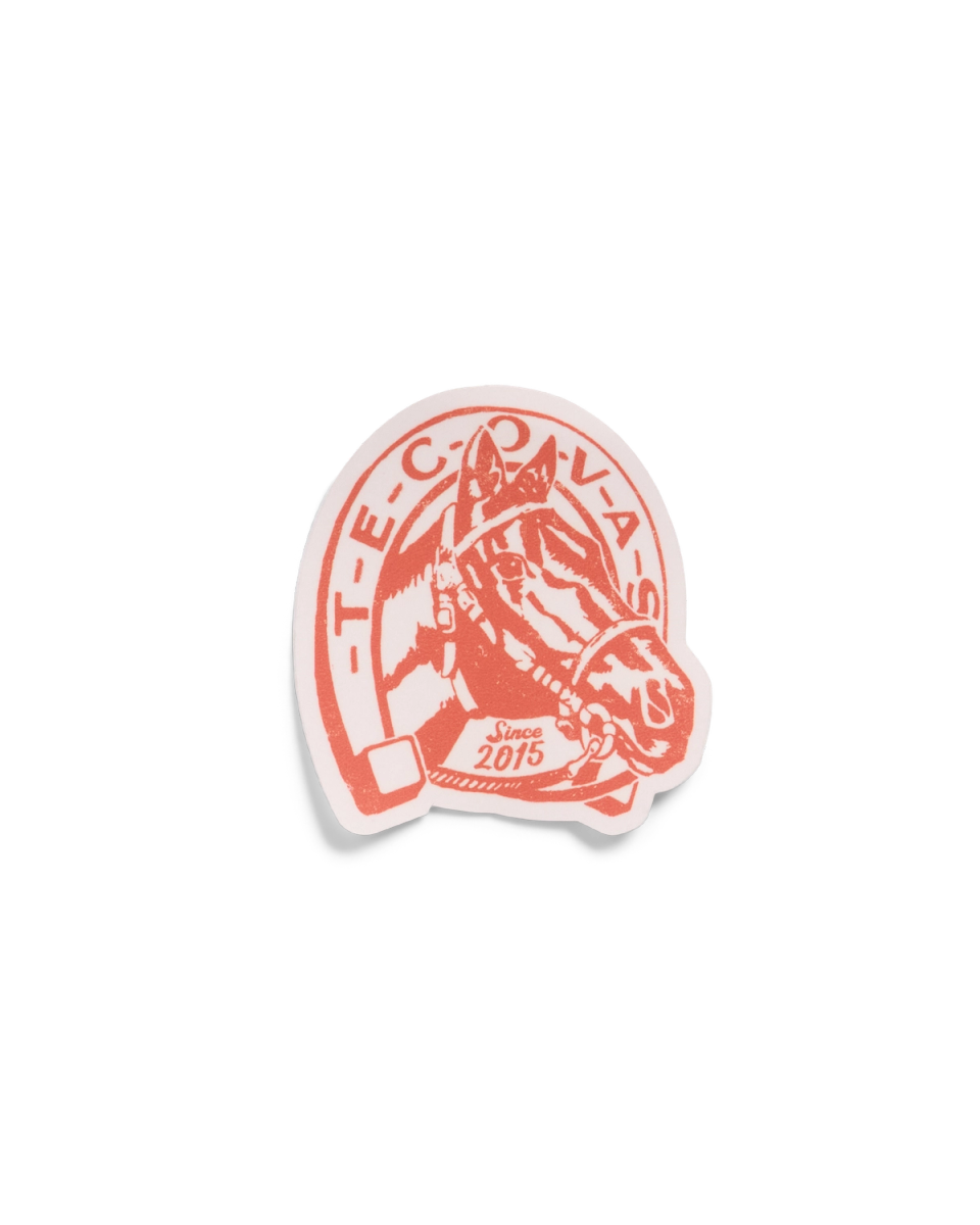 Horseshoe and Horse Sticker