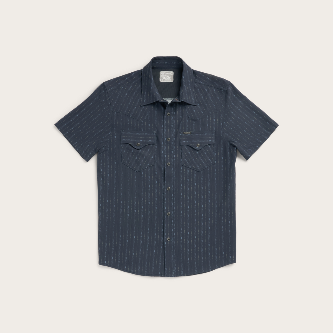 Men's Performance Western Short Sleeve Pearl Snap