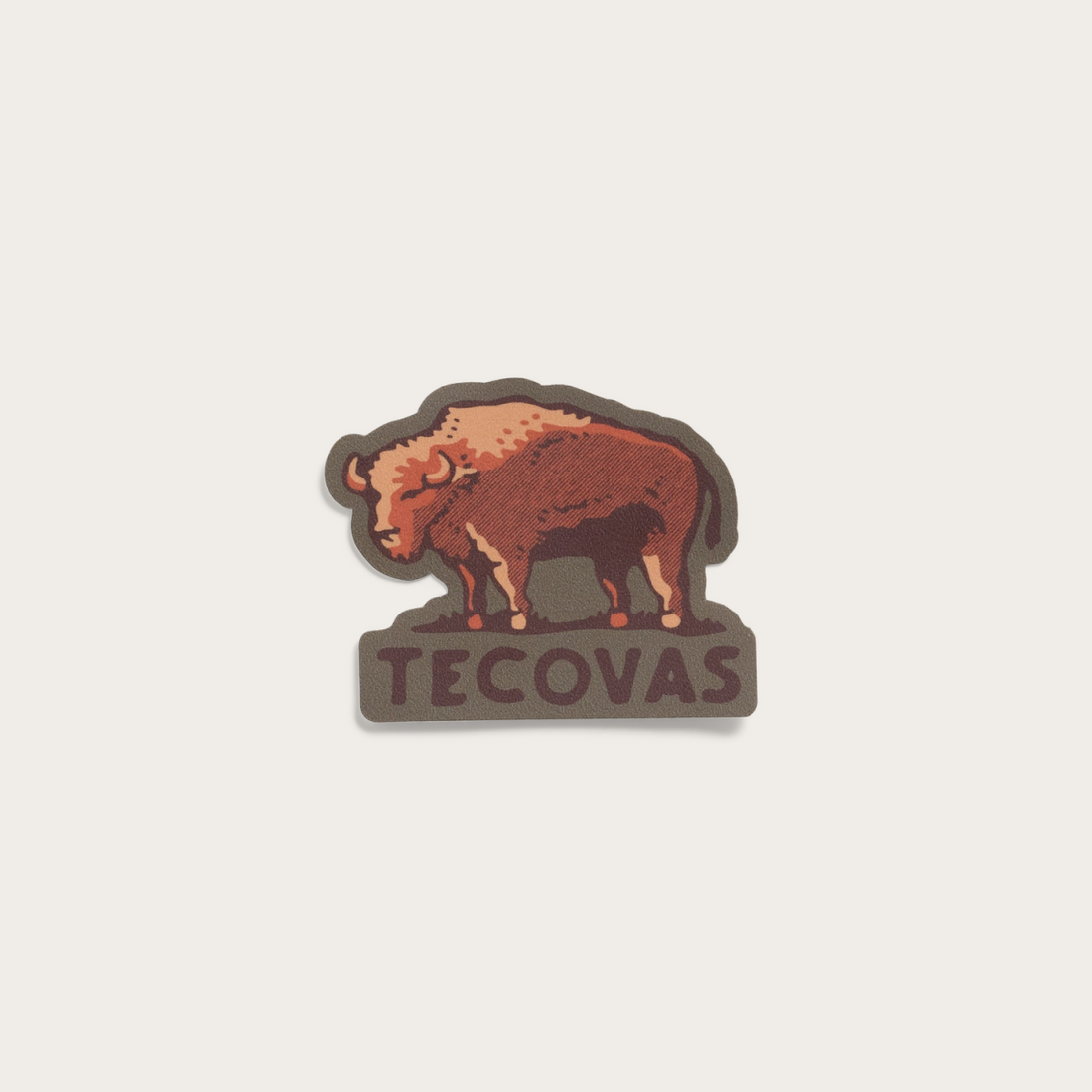 Bison Sticker