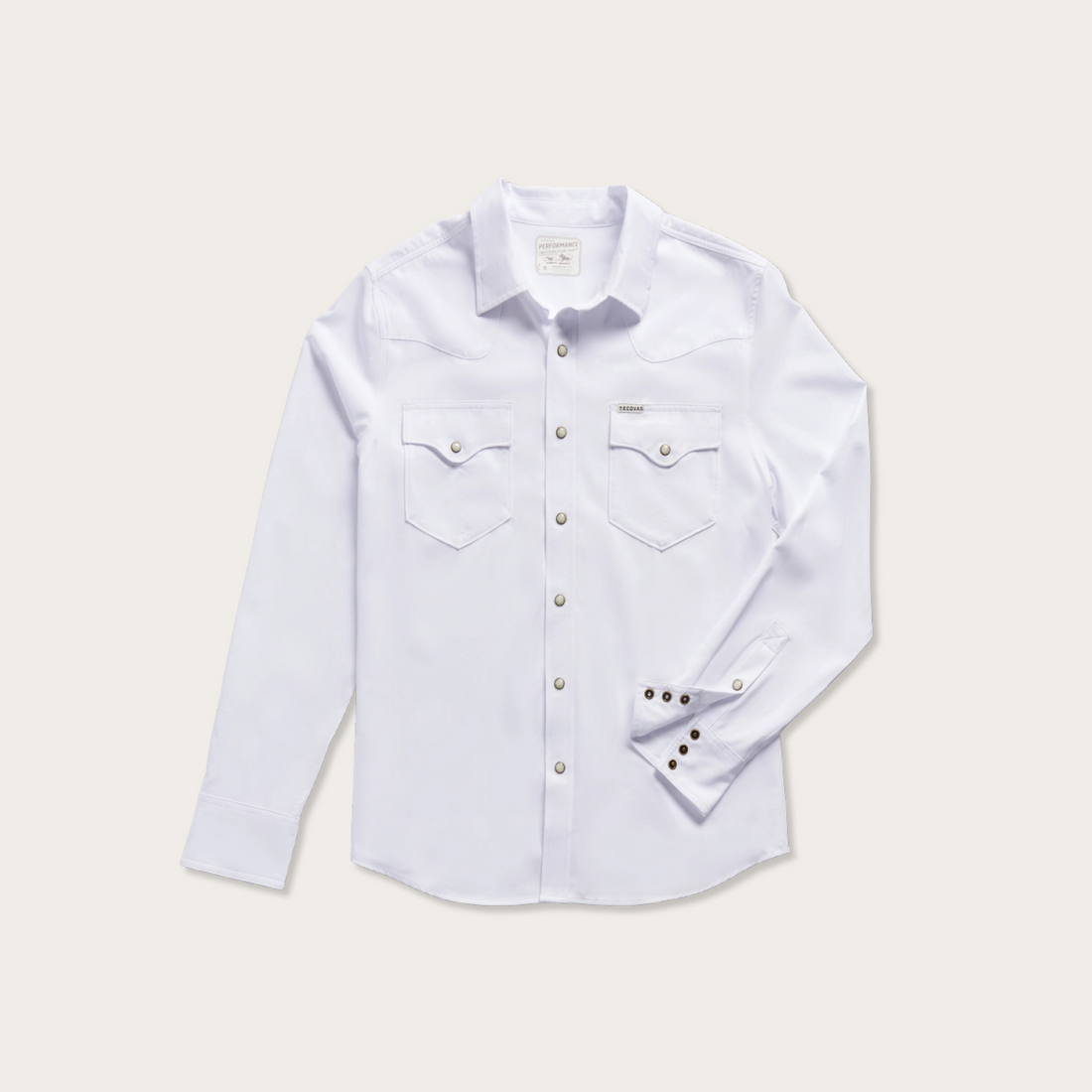 Men's Performance Western Pearl Snap Long Sleeve