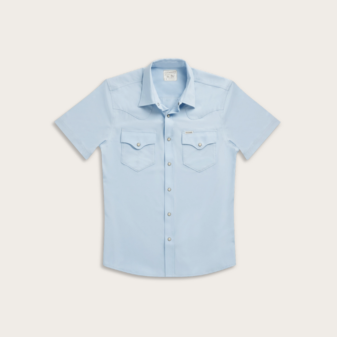 Men's Performance Short Sleeve Western Pearl Snap