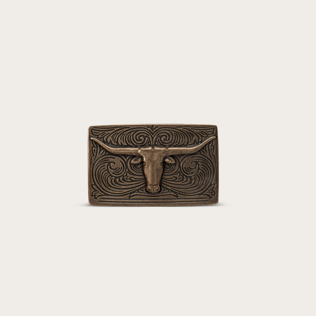 Longhorn Belt Buckle